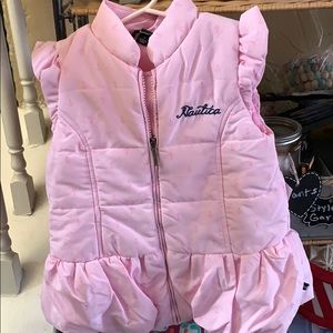 Pretty Pink Girls Puffy Vest!